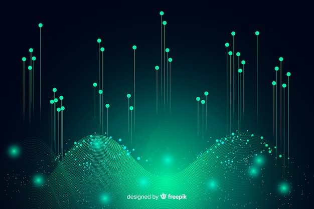 Abstract background big data concept