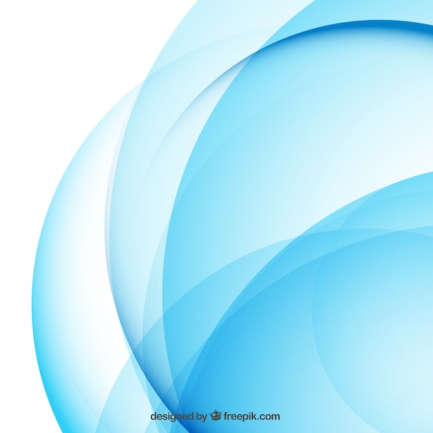 Free vector abstract background in blue tones