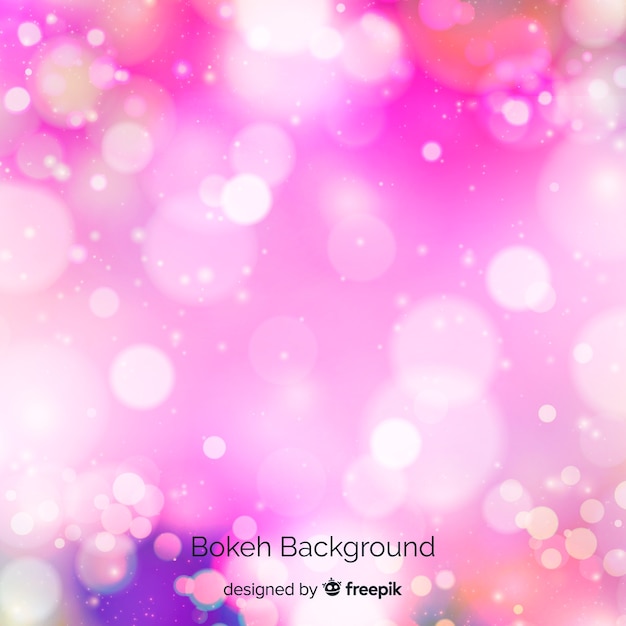 Abstract background in bokeh style