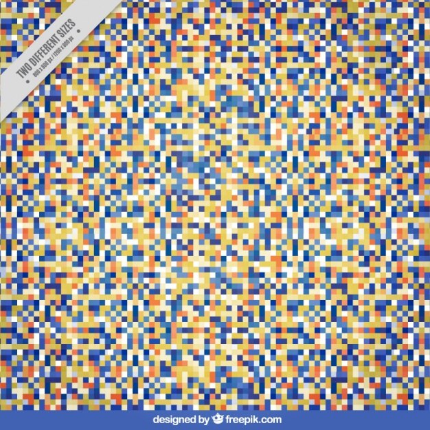 Free Vector abstract background of colored pixels