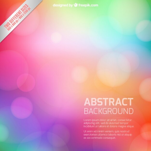 Abstract background in colorful style