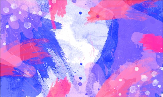 Abstract background of colourful watercolours