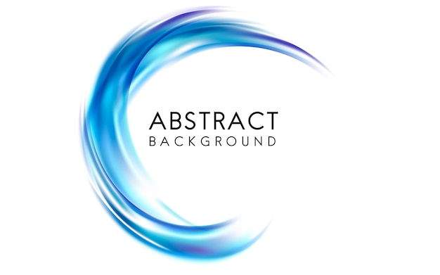 Abstract background design in blue