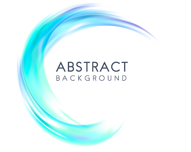 Free vector abstract background design in blue