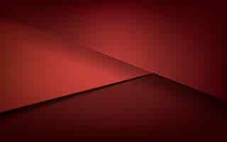 Free vector abstract background design in deep red