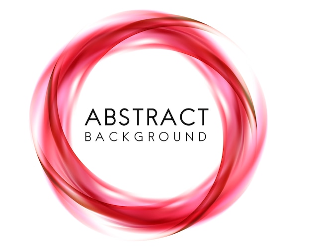 Free vector abstract background design in red