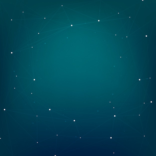 Abstract background design with stars on blue