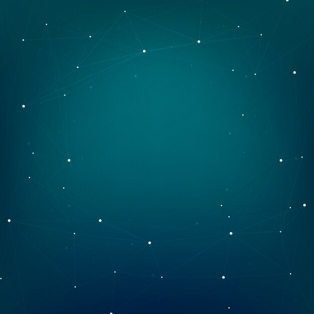 Abstract background design with stars on blue