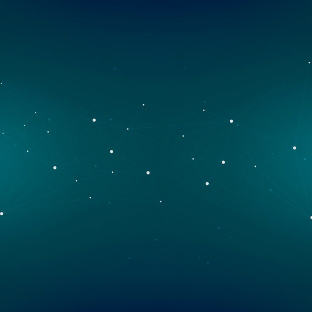 Abstract background design with stars on blue