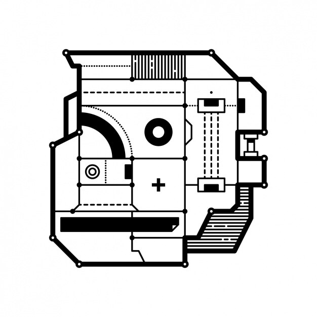 Vettore gratuito disegno astratto