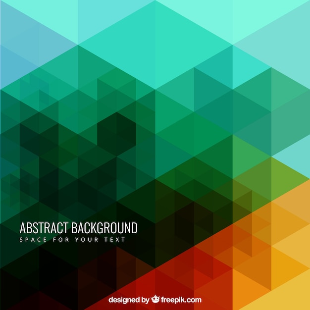 Abstract background in geometric style