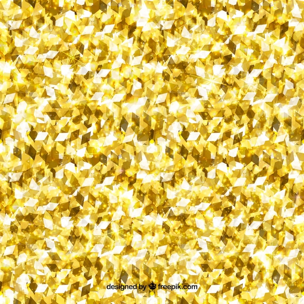 Abstract background of golden glitter