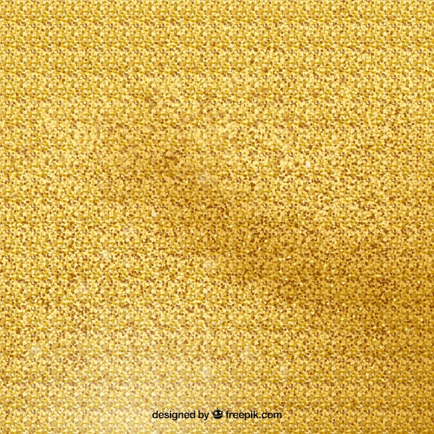 Abstract background of golden glitter