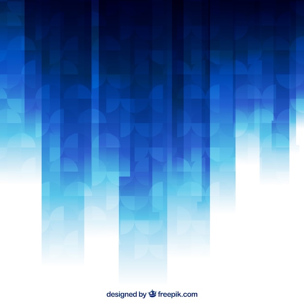 青い色調で抽象的な背景