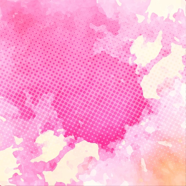 Abstract background, pink watercolor texture