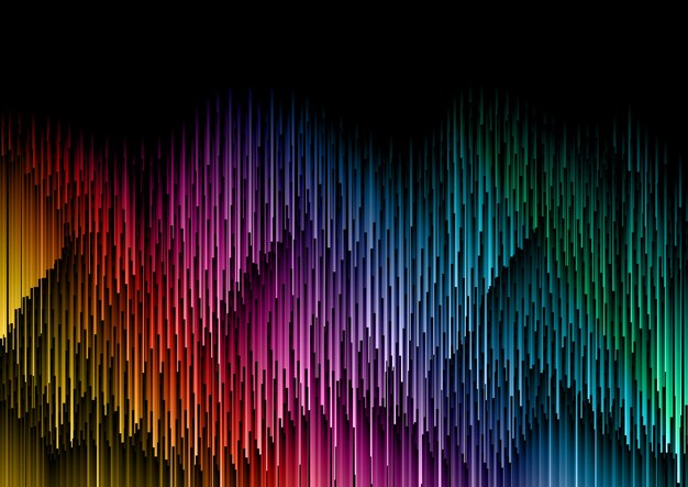 Abstract  background in rainbow colours
