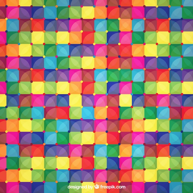 Abstract background in rainbow colours