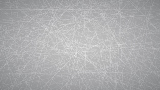 Abstract background of randomly arranged lines in gray colors.