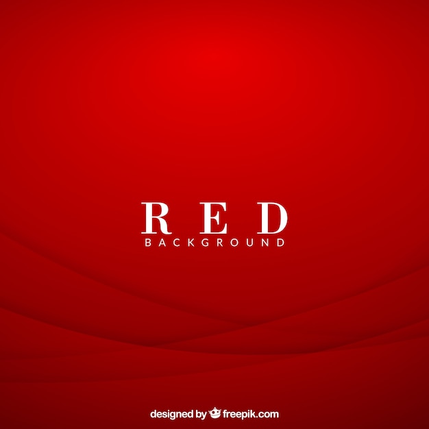 Free Vector abstract background in red color