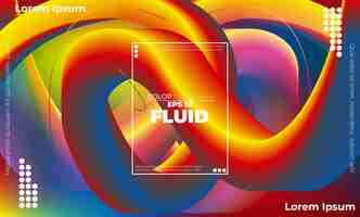 Free vector abstract background shape organic fluid colorful