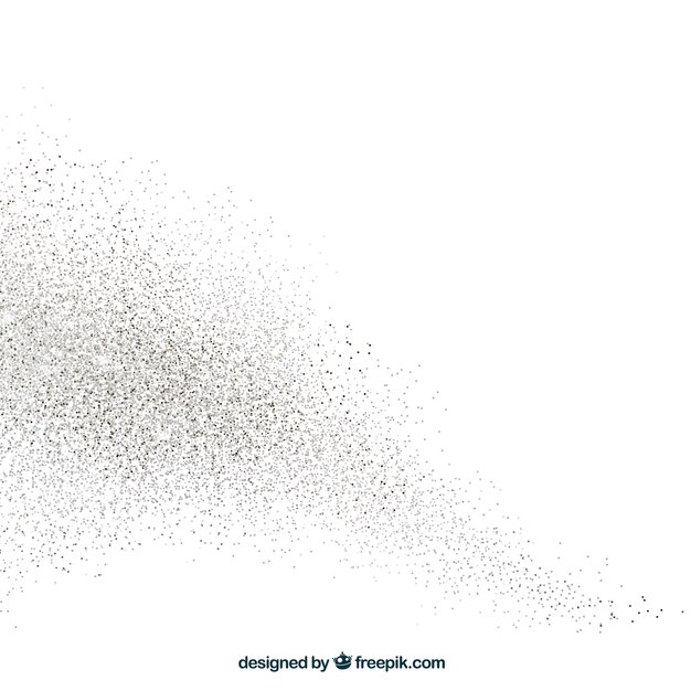 Abstract background of silver glitter