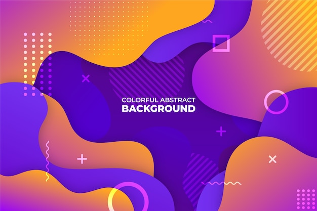 Free vector abstract background theme