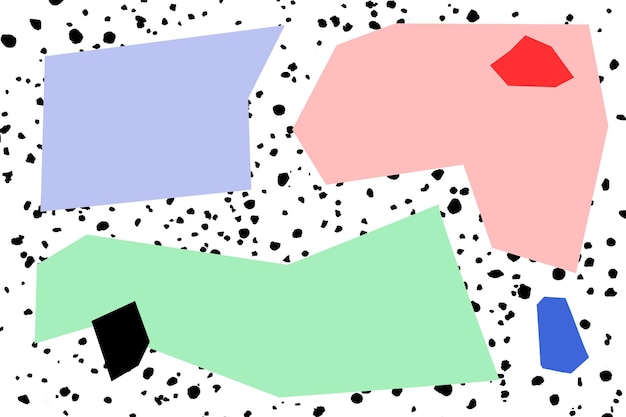 Абстрактный фон вектор с пастельными элементами