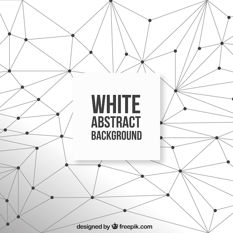 Free Vector abstract background in white color