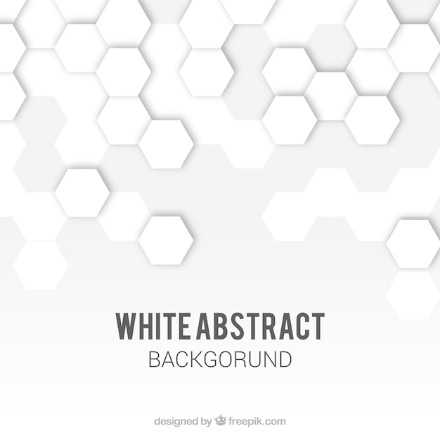 Abstract background in white color