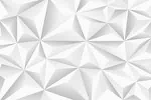 Free vector abstract background with 3d polygons