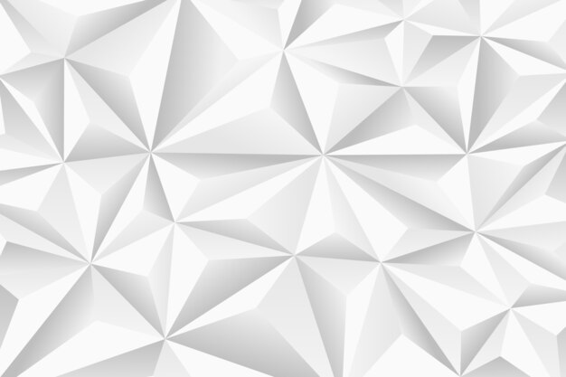 Abstract background with 3d polygons