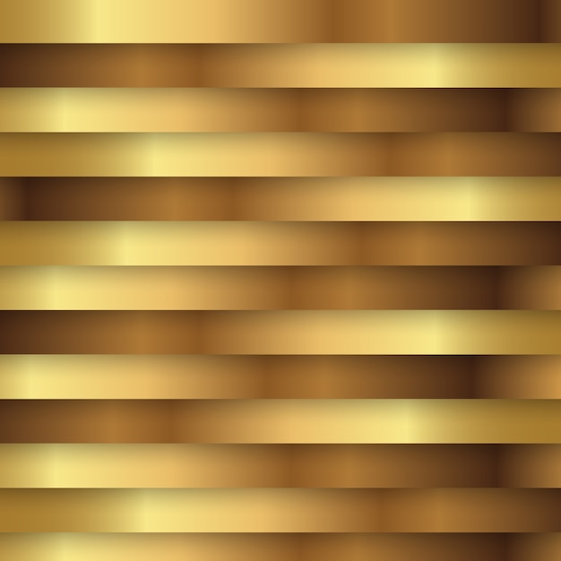 Бесплатное векторное изображение Абстрактный фон с золотой текстурой металла