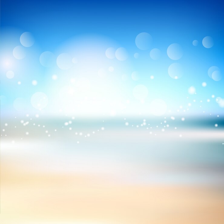 Free Vector abstract background with a beach theme
