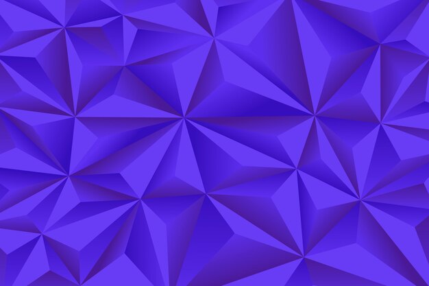 Абстрактный фон с синими 3d полигонов