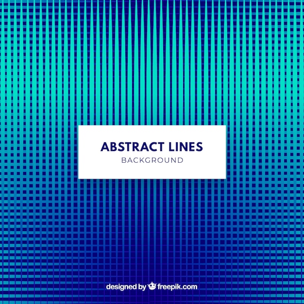 Abstract background with blue lines