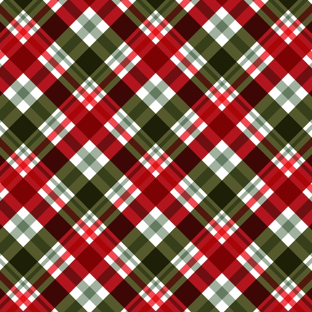 Abstract background with a christmas themed plaid design