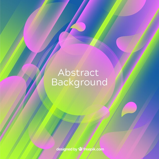 Abstract background with circular shapes