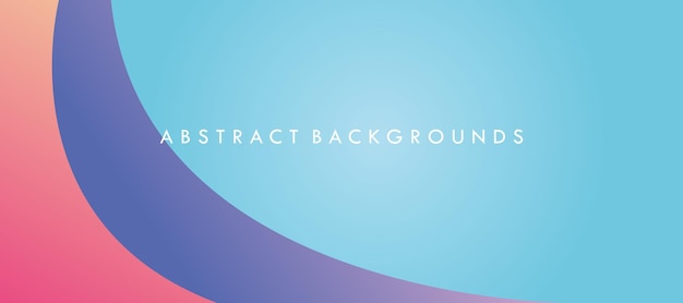 Free vector abstract background with colorful and fluid waves
