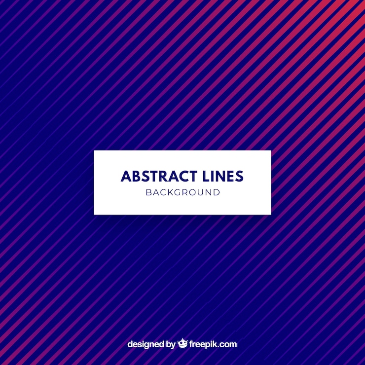 Free Vector abstract background with colorful lines