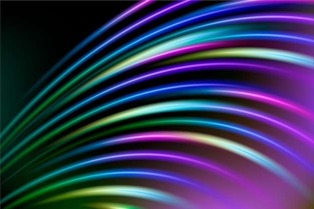 Abstract background with colorful neon lights