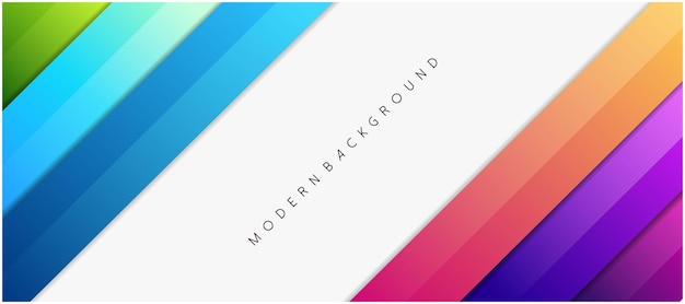 Abstract background with colorful shape