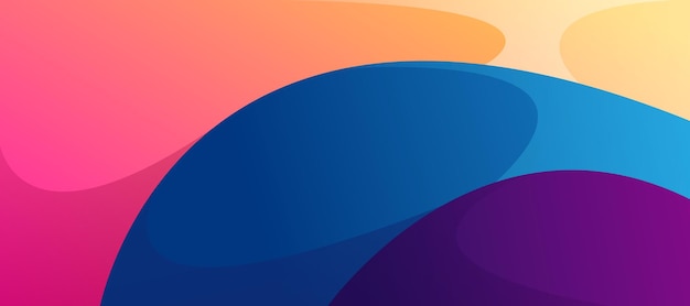 Abstract background with colorful shape