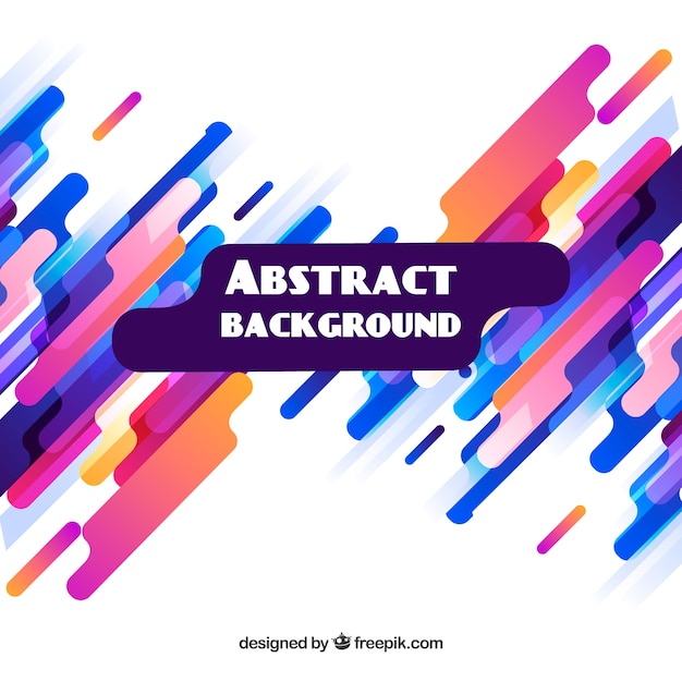 Abstract background with colorful style