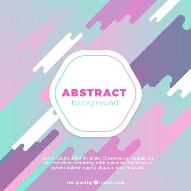 Abstract background with colorful style