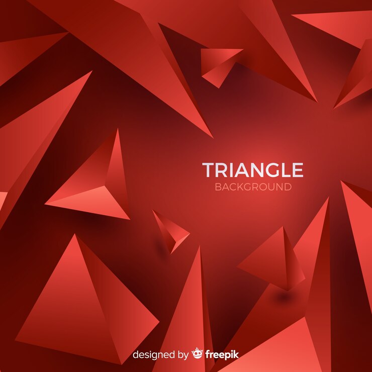 Free Vector abstract background with colorful triangles