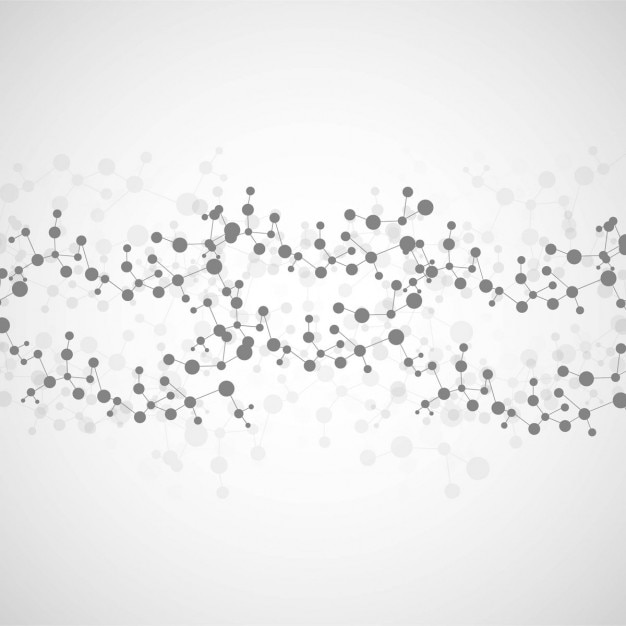 Free Vector abstract background with connected dots