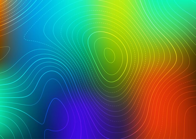 Abstract background with a contour map design