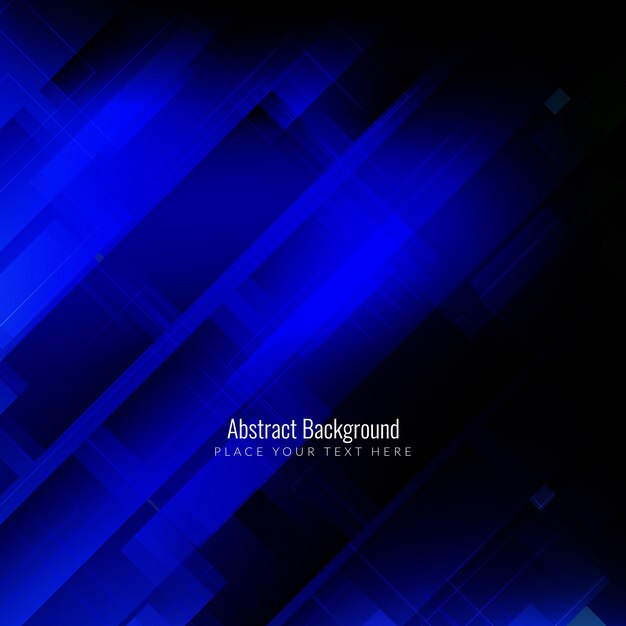 Abstract background with dark blue geometric shapes