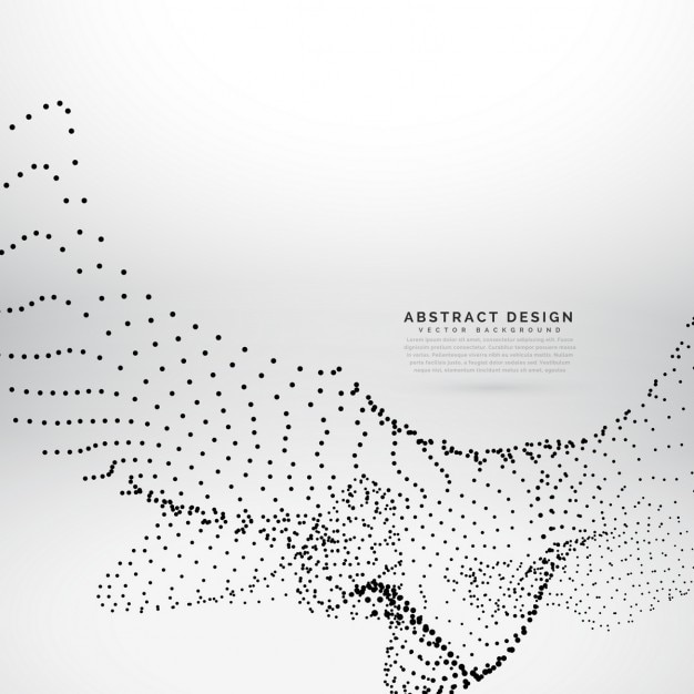 Free Vector abstract background with dots