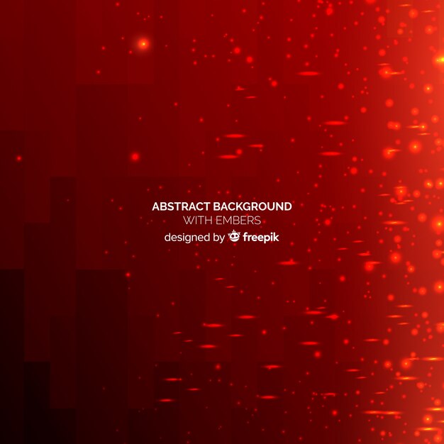 Premium Vector | Abstract background with embers